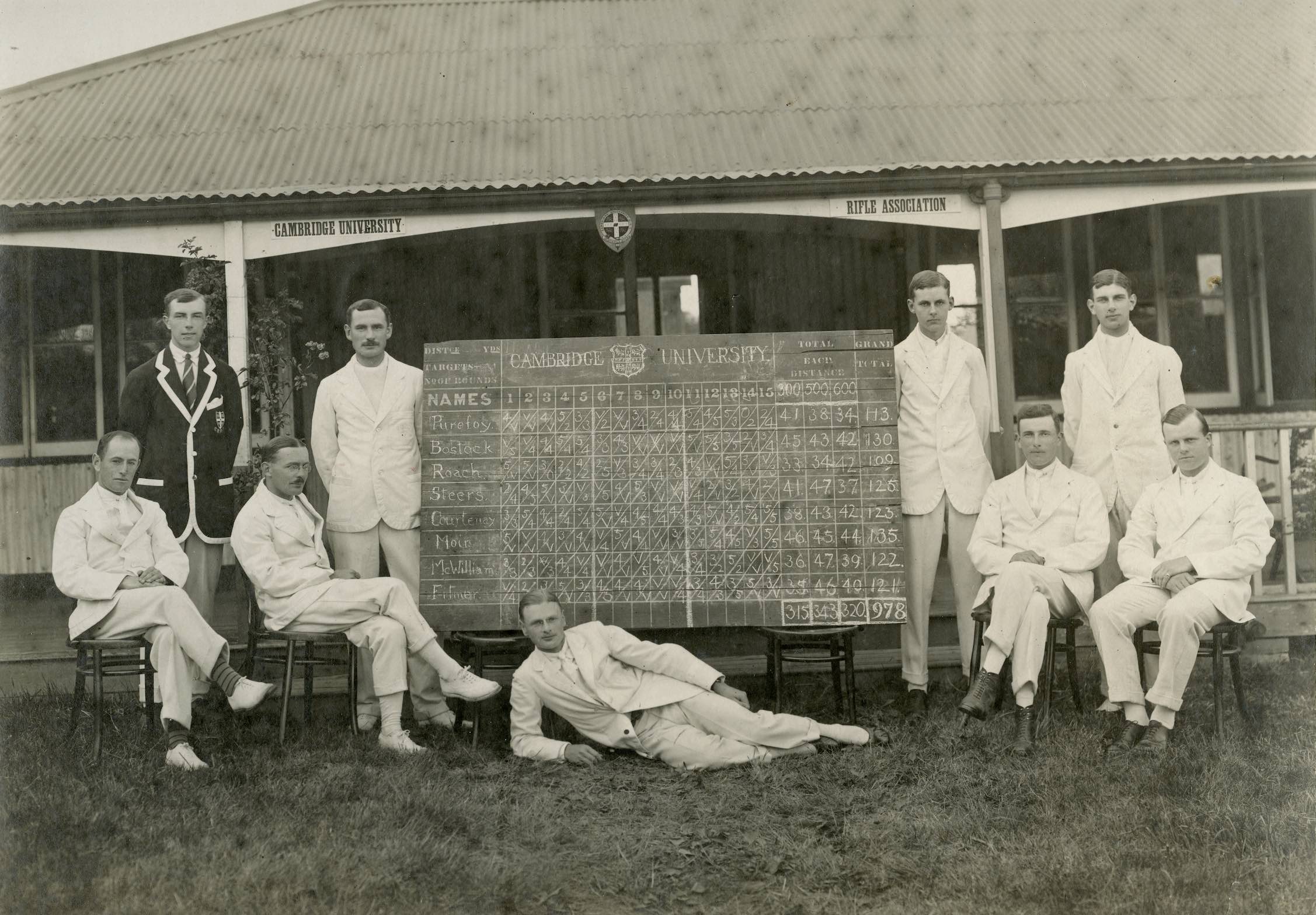 The Cambridge Chancellors team in 1920
