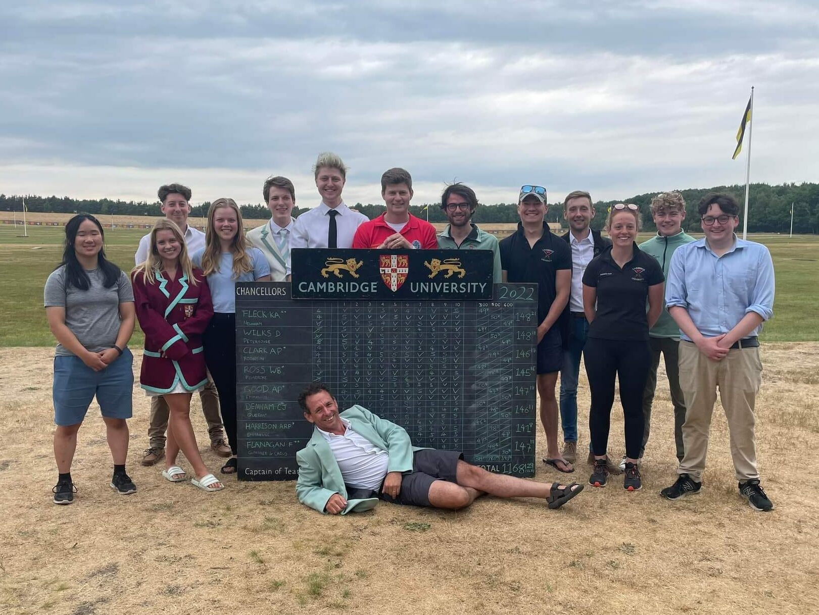 The CURA Chancellors team at Bisley